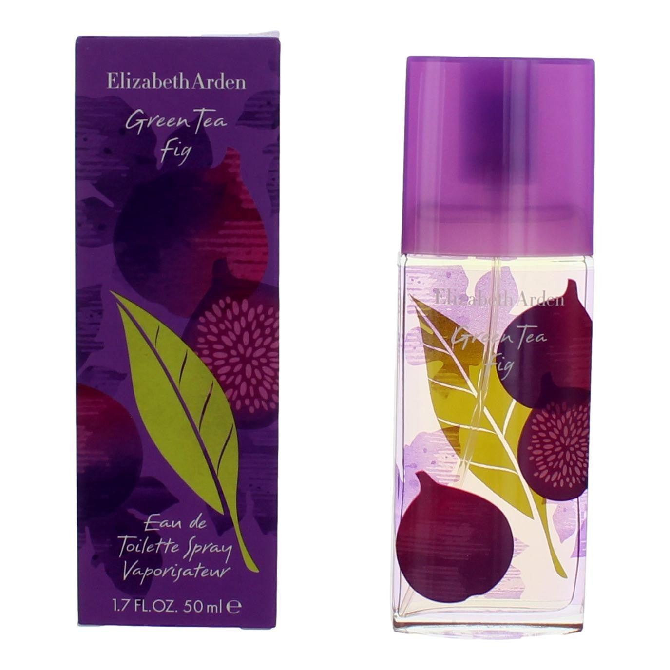 Bottle of Green Tea Fig by Elizabeth Arden, 1.7 oz Eau De Toilette Spray for Women